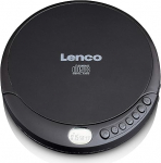 Lenco CD-010 - Kaasaskantav CD-m&auml;ngija Walkman - Diskman - CD Walkman - k&otilde;rvaklappide ja micro USB laadimiskaabliga - must