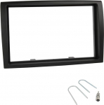 Sound-way 2 DIN autoraadio fassaadi raam antenniadapteri v&otilde;ti, mis &uuml;hildub Fiat Ducato'ga