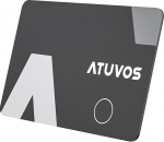 ATUVOS Wallet Tracker Card Thin 1,6 mm, Smart Air Tag Card &uuml;hildub Apple'iga Kus on? App (ainult iOS, Android ei toeta), Bluetooth Item Finder for Travel Suitcase/Purse/Suhkrumasin/Baasi/Bag and More
