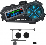 OBEST mootorratta kiivri k&otilde;rvaklapid, mootorratta kiivri Bluetooth intercom FM-iga, veekindlad kiivri k&otilde;rvaklapid HiFi Stereo, traadita mootorratta k&otilde;rvaklapid kommunikatsioonis&uuml;steem ratsutamiseks, suusatamiseks, reisimiseks