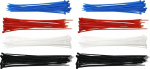 fiXte 2mm x 150mm plastikust kaablipaelad kontorisse kodu aeda garaaži t&ouml;&ouml;kotta (pakend 240)
