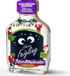Kleiner Feigling advendikalender (24 x 20 ml) - Ikoniline Vodka Brandy 12 sordis ja 5 eksklusiivses maitses - p&otilde;neva puuviljase shot'i kinkekomplekt j&otilde;uluaegaks - 15% Vol.