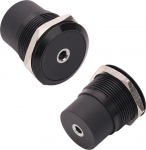 PENGLIN TRS 3,5 mm stereopaneelide paigaldusadapter, naise ja naise vaheline paneelipesa, l&auml;biv &uuml;hendus k&otilde;rvaklappidele, nutitelefonidele ja heliseadmetele, 2 tk.