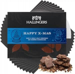 Hallingers 10 x Happy X Mas - T&auml;ispiimast &scaron;okolaad mee ja jogurtiga, k&auml;sitsi valmistatud (karp) - emadep&auml;eva kingitus & kingiideed isadep&auml;evaks | &Otilde;nnitlused T&auml;name s&otilde;pruse taastamine