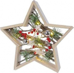 Kaemingk 8719152941025 LED Star akutoitega j&otilde;ulukaunistus Fairy Lights Multi-Coloured