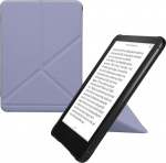 kwmobile H&uuml;lle kompatibel mit Amazon Kindle Paperwhite (2024)/Colorsoft H&uuml;lle - Kunstleder Case - eReader Schutzh&uuml;lle - Cover Lavendel