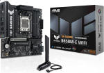ASUS TUF Gaming B850M-E WiFi, Motherboard AMD Micro-ATX, 8+2+1 Current Phases, DDR5 Slot, PCIe 5.0, 3 M.2 Slots, WiFi 6E, Ethernet Realtek 2.5GB, USB-C 10Gbps, BIOS Flashback and Aura Sync