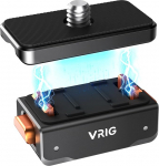 VRIG magnetiline kiirlahendus kinnitus Insta 360 X5 / Ace Pro 2 jaoks, kiire kinnitusplaat ja magnetiline alus 1/4-tollise kruviauguga statiivile, Selfie Stickile, tegevuskaamera tarvikutele