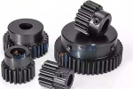 1 Modus D-Loch Stirnrad 15/16/17/18 Z&auml;hne 45# Stahl Metall Zahnrad Pcs(10x9.5mm,16 hammastega)