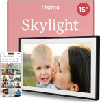 Skylight Frame - WLAN Digital Poster Frame, 15 Inch Touch Screen, Send Photos Instantly via Email or App, Cloud Storage - Great Gift