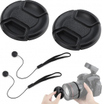 58mm .6 on 2tk objektiivi korpus Canon EOS 2000D 1300D 1200D 850D 800D 760D 750D 700D 650D 100D 200D 250D EF-S 18-55mm f/3.5-5.6 is II/STM/f/4-5 ST. M M objektiiv ja rohkem