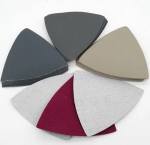 Lihvpaber konks ja silmus kolmnurk Sandpa 90mm kolmnurk detail lihvpaber teravusega 60-10000 konks ja silmus lihvimiskettad 3.5" puidut&ouml;&ouml;tlemise multi t&ouml;&ouml;riist 20tk (4000)