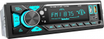 RDS autoraadio Bluetooth, CENXINY autoraadio 1 DIN koos laadimisportiga Type-C, AM/FM raadio 2USB/AUX/SD/TF toega Android ja iOS'ile