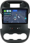 KECONSING 9-tolline Android 14 autoraadio Ford Rangerile 2011-2016 koos juhtmevaba Apple CarPlay Android autode peeglilink GPS navigatsiooniga Bluetooth 5.0 WiFi USB Navi FM + tagurduskaamera