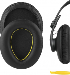 GEEKRIA QuickFit asendusk&otilde;rvaklapid AKG K361, K361BT, K371, K371BT k&otilde;rvaklappidele, k&otilde;rvaklappide k&otilde;rvaklapid, k&otilde;rvaklapi kate, remonditarvikud (must)