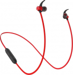 Spordik&otilde;rvaklapid, magnetilised, stereo, HiFi V5.0, CVC 6.0 mikrofon, higistamisvastased, &uuml;hilduvad iPhone'i ja Androidiga - punane