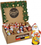 Genussleben j&otilde;ulukarp - pidulikud &scaron;okolaadifiguurid segus - 500 g - j&otilde;ulukingitus (&scaron;okolaad)