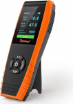 Temtop LKC-1000S+ 2. ruumi&otilde;hu kvaliteedi detektor Siseruumide formaldeh&uuml;&uuml;di monitor HCHO/PM2.5/PM10/TVOC andmete v&auml;ljundi kohta