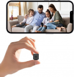4K HD mini kaamera, WiFi mini valvekaamera siseruumides otse&uuml;lekandeks mobiiltelefoni rakendusega, WiFi mini kaamerad &ouml;&ouml;vaatluskaamera koos liikumisanduriga kodukontori turvalisuse tagamiseks, beebid