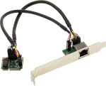 KALEA-INFORMATIQUE Mini PCI Express kontrollerkaart Network 1 Port LAN GIGABIT ethernet Realtek RTL8111 kiibistikuga