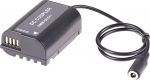 FOTGA DMW-BLK22 dekodeeritud dummy aku DMW-DCC17 DC Coupler PANAS0NIC Lumix S5 DC-S5 DC-S5K GH5M2 GH6 kaamerale