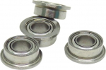 10 st&uuml;ck ABEC7 3 * 6 * 2,5mm SMF63 ZZ Flansch Keramik Lager SMF63-ZZ LF630ZZ 3x6x2,5 Edelstahl Stahl Flansch Lager