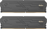 Netac DDR4 RAM 16GB (2x8GB) Kit 3200 MHz, DRAM 288-pin UDIMM lauaarvutim&auml;lu, CL16 1.35V Intel XMP 2.0 arvutim&auml;lu Must
