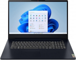 Lenovo IdeaPad 3 17IAU7 S&uuml;learvuti 17,3-tolline HD+ (Intel Core i3-1215U, RAM 8GB, SSD 512GB, Intel UHD Graphics, Windows 11 Home) Klaviatuur AZERTY prantsuse keeles - sinine