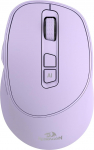 Redragon BM4195 AI Smart Wireless Mouse, 2.4G & BT arvuti kontorihiir, t&otilde;lke- ja h&auml;&auml;lkirjutamine, 5 DPI reguleeritav, ergonoomiline disain, pikk aku kestvus, s&uuml;learvutile/lauaarvutile/arvutile, lilla v&auml;rviga