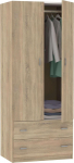 Muebles Pitarch Magamistoakapp 2 ust 2 sahtlit Cambrian Oak 180 x 74 x 50 cm (k&otilde;rgus x laius x s&uuml;gavus), kaasaegne k&uuml;lgm&ouml;&ouml;bel, Tibet Collection