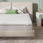 Novilla Matratzen Topper 140x200 5cm H&ouml;he Gel Topper Memory Foam MatratzenTopper f&uuml;r Boxspringbett Wohnwagen Schlafsofa Matratzenauflage Bezug Waschbar Oeko-TEx