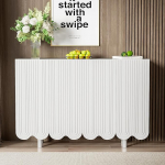 BTM Teardrop Sideboard with Moulded Doors and Buffer Hinge