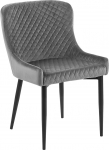 Beliani Solano Elegantne tooli komplekt 2 luksusliku v&auml;limusega elegantsest hallist sametkangast.