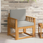 Moderne Outdoor Sofagarnitur aus langlebiger Akazie als Gartenm&ouml;bel Set Akazienholz f&uuml;r eine Moderne Garten Sofagarnitur aus Massivholz Akazie