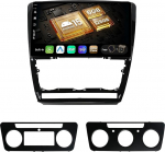 SXAUTO - 6G + 128G - Android 12 IPS autoraadio Skoda Octavia (2006-2014) jaoks - Sisseehitatud Carplay/Android Car/DSP - LED kaamera + MIC - DAB roolijuhtimiss&uuml;steem Fast Boot 360-CAM WiFi AHD - 2 DIN 10.1
