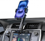 CD-pesa auto mobiiltelefoni hoidja, [reguleeritava k&otilde;rgusega] Ultra Stabiilne CD-m&auml;ngija telefoni hoidja, mobiiltelefoni autohoidja, CD-pesa iPhone 16 Pro Max, Galaxy, Huawei, k&otilde;ik 4-7-tollised mobiiltelefonid