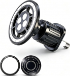 Handyhalterung Auto L&uuml;ftung, Magnet Handyhalterung Auto Magnetische f&uuml;r iPhone 17 16 16 15 14 14 13 12 Serie, f&uuml;r Galaxy S25 S24 S23, 360 Drehbar, Extra Starker Magnet