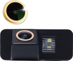HD IP68 1280 pikslit kalasilmobjektiiviga tagurduskaamera v&auml;rvikaamera parkimiskaamera &ouml;ise n&auml;gemise tagurduss&uuml;steem parkimisabi &uuml;hildub F-o-r-d Focus/Mondeo MK4/C-Max/S-Max/Galaxy/Fiesta MK6/Kuga/EcoSportiga