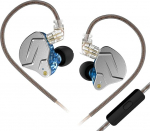 KZ ZSN Pro HiFi k&otilde;rvaklapid Yinyoo HiFi Stereo Bass Sound IEM k&otilde;rvaklapid m&uuml;ravastased 0.75mm 2 Pin (sinine mikrofon)