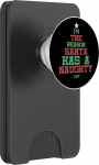 Weihnachtsbaum Grund f&uuml;r die freche Liste des Weihnachtsmanns PopSockets PopWallet f&uuml;r MagSafe
