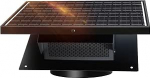 25 W Solar-Dachl&uuml;ftungsventilator mit 20,3 cm abnehmbarer Dachl&uuml;ftung, solarbetriebener Dachboden-Abluftventilator f&uuml;r verbesserte Bel&uuml;ftung, ideal f&uuml;r Zuhause, Garagen und Lagerhallen