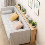 Skinny Behind Couchtisch Eingangstisch Konsole f&uuml;r Flur und kleine R&auml;ume, schmales Design, einfach zu installieren, perfekt f&uuml;r hinter dem Sofa