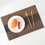 Waschbare Tischsets Rutschfeste Speisenstange Tisch Matte Umweltfreundliche Tischsat Fleckenfestes Disc Bowl Pad Decor Home Coaster Set (V&auml;rv : HG-CD018-03, Suurus : 6tk)