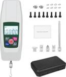 Dynamometer, Digitales Kraftmessger&auml;t, Push- und Pull-Tester, Mini-Dynamometer, N kg, Lb Oz, 500 N/50 kg/110 lb/1800 oz, 50 N/5 kg/11 lb/180 oz, 1% Genauigkeit(50N)