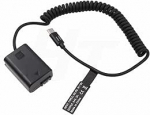 PowerBank QC PD 9V USB C to NP-FW50 DC Coupler Dummy aku Sony A7 A7II A7S A7SII A7R A7R2 A6500 A6300 A6000 A5100 NEX seeria kaamerale