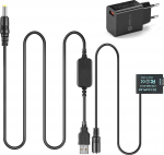 Raeisusp 5V-8.4V USB kaabel DMW-AC8 + DMW-BMB9 DMW-DCC6 koppler Panasonic MC-FZ40K FZ45K FZ47K FZ48K FZ60 FZ62 FZ70 FZ72 FZ80 FZ82 FZ100K FZ150K jaoks