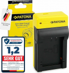 PATONA Slim Charger for DMW-BMB9, DMW-BMB9E, BP-DC9, BP-DC9E Batteries, Compatible with Panasonic Lumix DMC-FZ40, DMC-FZ45, DMC-FZ48, DMC-FZ100, DMC-FZ150, Leica V-LUX 2, V-LUX 3, 8.4V DC, 500mA
