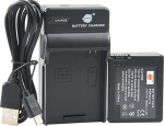 DSTE Li-ion aku ja Micro USB laadija sobivad Sony NP-FF70 NP-FF71 NP-FF71S DCR-HC1000 DCR-HC1000E DCR-IP1 DCR-IP1E DCR-IP1K DCR-IP200K DCR-IP210E kaameraga &uuml;hilduvaks.