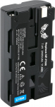 SK aku Sony NP-F550 /- 2400 mAh -/ aku NP-F530 NP-F750 NP-F770 NP-F960 NP-F970 NP-F980 // v&auml;lklambid videovalgustid v&auml;lkmonitorid