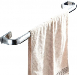Flybath &uuml;he messingist r&auml;tikuratas Vannitoa r&auml;tikuratas seinale paigaldatud 57cm / 22.44" poleeritud kroomi